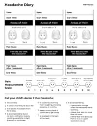 Preview image of Handout: Headache Diary